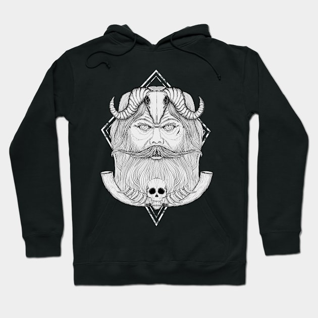 The King Old Man Hoodie by Krib_creative